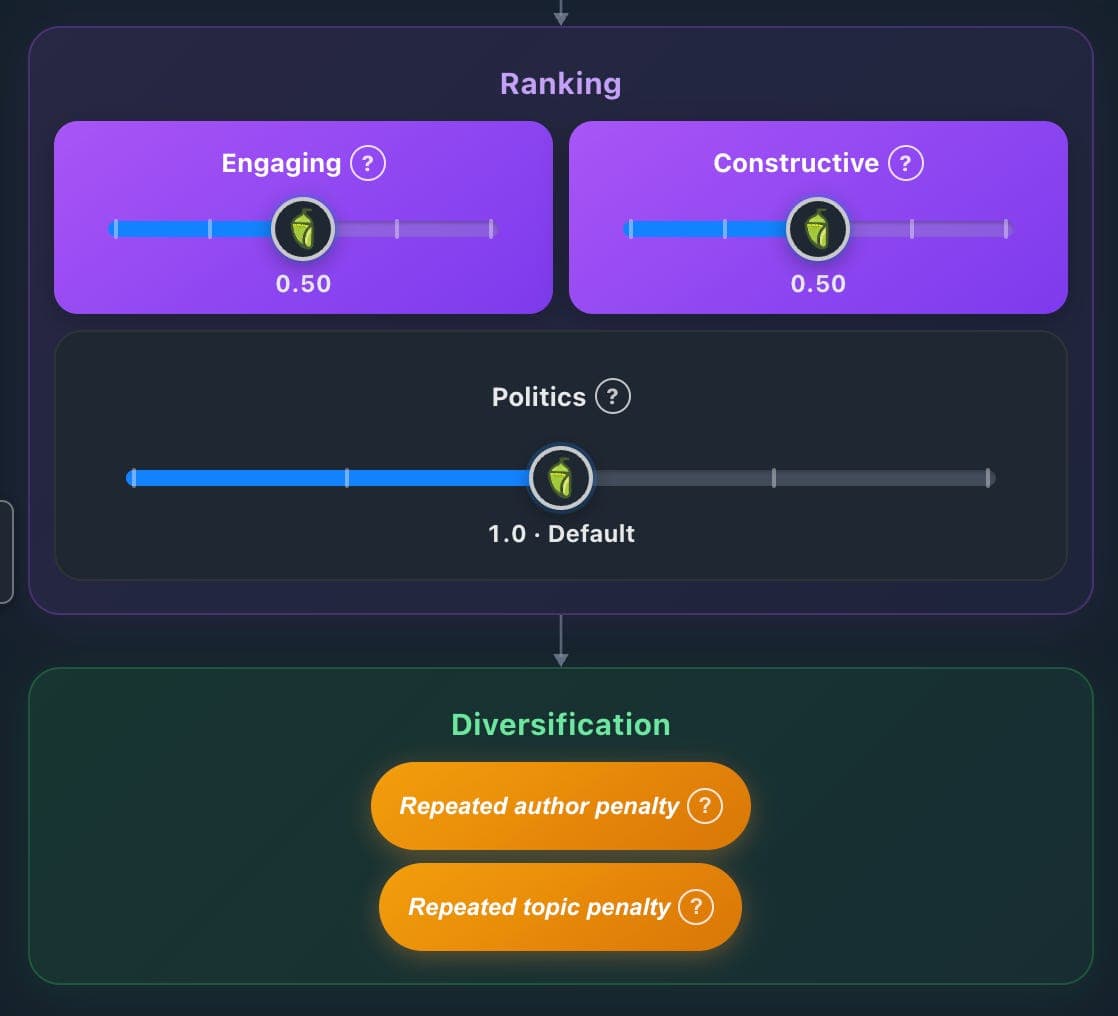 MySky settings panel, bottom half.